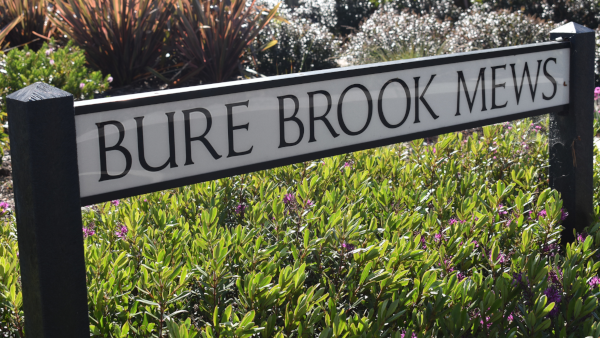 Bure brook Mews sign 600x338